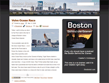 Tablet Screenshot of bostonbehindthescenes.com